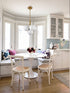 Mid-Century 5 Light Gold Kitchen Island Pendant Lighting